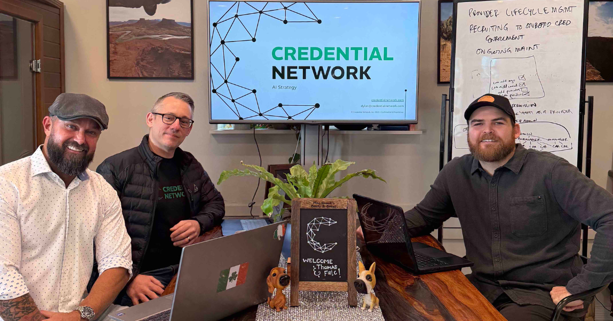 credential network founders meet around the table